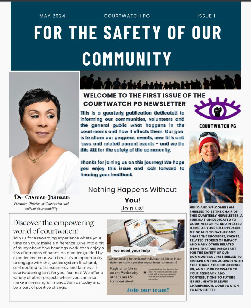 Newsletter cover